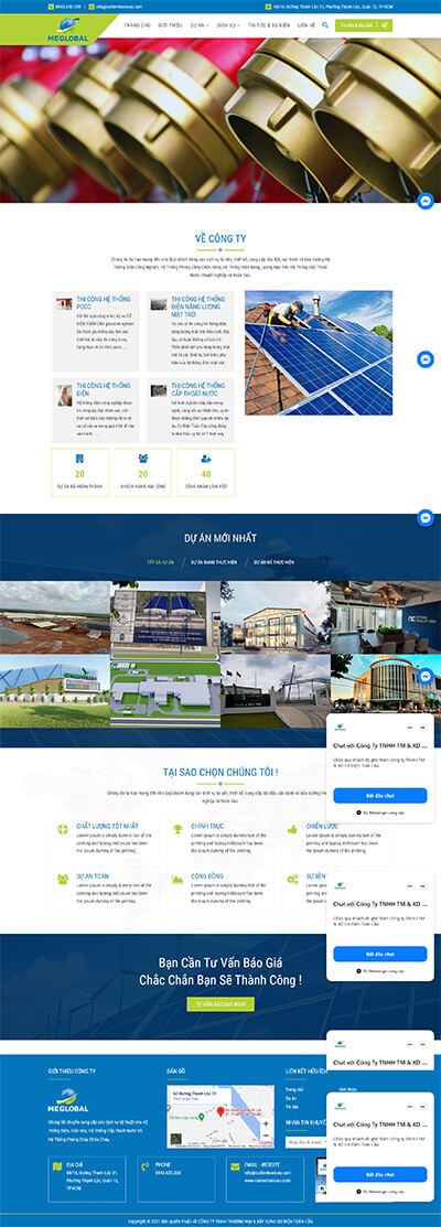 CÔNG TY TNHH THƯƠNG MẠI & XÂY DỰNG CƠ ĐIỆN TOÀN CẦU
